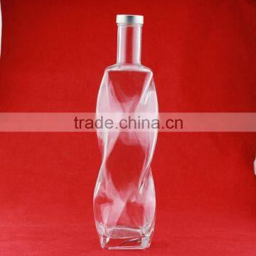 Grey Frosted Glass Bottle 750ml Soda Water Glass Bottle Glass Oil Vinegar Bottle photo-4