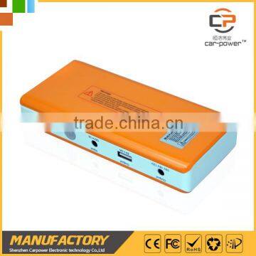 2016 factory price multi function power bank battery car jump starter