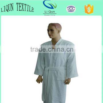 100% Cotton Terry Bathrobe With Customized Logo Robe Terry Towelling Hotle Quality Bathrobe