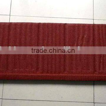 Long Life Wood Shingle Type Hot Sale Aluminium Zinc Stone Chip Coated Metal Roof Tile Sheet For Sale