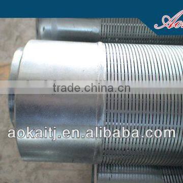 continuous slot well casing screen pipe