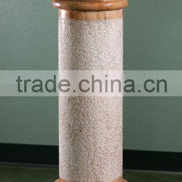 China factory price natural stone carved granite wedding pillar columns