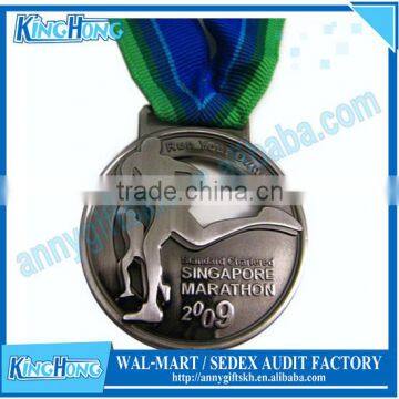 2015 metal old blank sports antique award metal medals producer