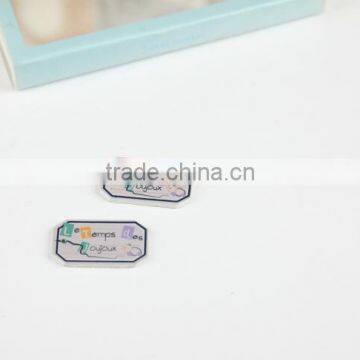 Factory Price PU Leather Printed Labels