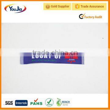 High Quality Customized Woven Garment Label / Bright Surface Satin Garment Label