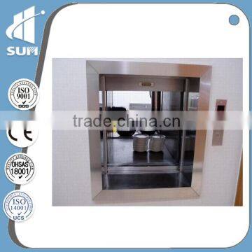 Speed 0.4m/s capacity 200kg kitchen elevator