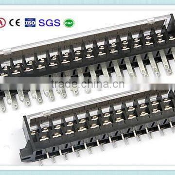 High and Low 2 Row Double Row Screw Barrier Terminal Block, photo-4