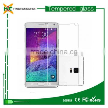 Universal tempered glass screen protector for samsung note4 n9100 clear tempered glass