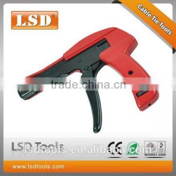 LS-600A Fastening and cutting tool for nylon cable tie width 2.4-4.8mm, two in one Cable Tie Gun nylon cable tie fastening tool