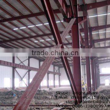 china low price steel structure building/light steel house/prefabbricated villa