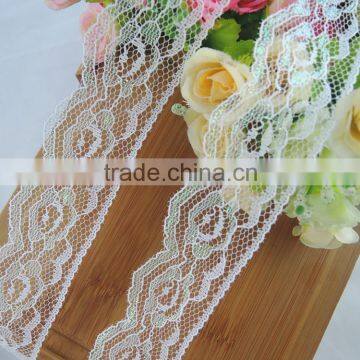 Wholesale Non-elastic Craft Lace Ribbon Trim Fabric For Baby Girl Bride Wedding Dress Accessories