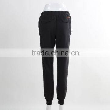 Wholesale Jogging Track Pants 2016 Latest Mens Plain Black Jogger Pants photo-4