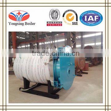 Horizontal Three Pass Fire Tube Diesel and Gas Fired Hot Water Boiler