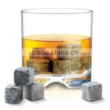 whiskey Chilling Rocks 100% Pure Soapstone cubes