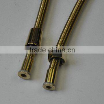 High Quality Stainless Steel Spring Shower Pipe Metal Flexible Hose With Bathroom photo-3