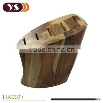 high quality acacia wood knife block