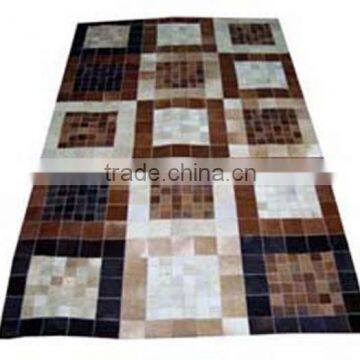 Hair-On Cowhide Leather Carpet M-66