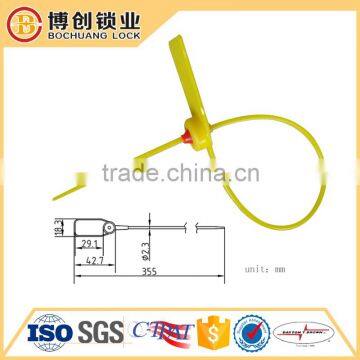 Disposable Plastic Security Seals / Plastic Seal Strip