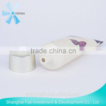 120ml Plastic Tube With Metalized Cap for Hair Gel Containers