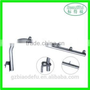 Chrome plating curve hook for 19mm square tube