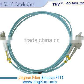 om4/om3 fiber optic patch cord