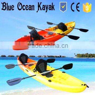 2015 Blue Ocean May hot sale 2 person kayak/2 person fishing kayak/2 person ocean kayak