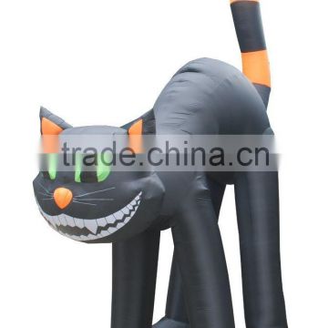 Hot Sale halloween inflatable black cat For Holiday Decoration