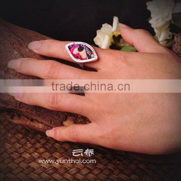 2014 Latest Designer Ring Embroidery Ring Wedding Ring photo-2