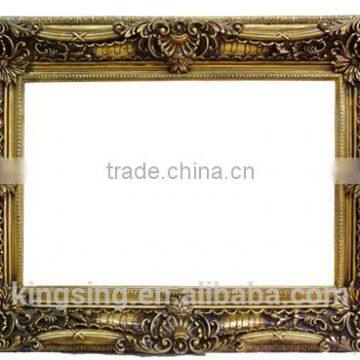 beautiful golden resin frame for pictures Resin Frames,Frames For Paintings