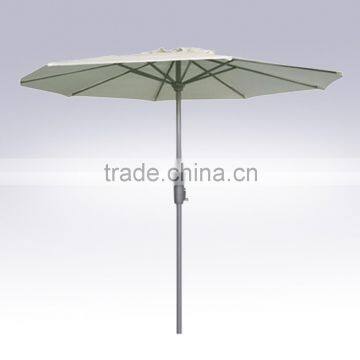 4.0M Aluminium steady high quality many colors garden patio umbrella