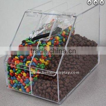 custom clear acrylic tin box for candy