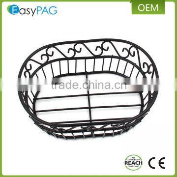 Factory Manufacture Scroll Shape Metal Wire Home Kitchen Bread Basket photo-6
