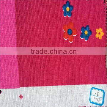 Fashional ready goods printed CVC/TC canvas fabric for bags