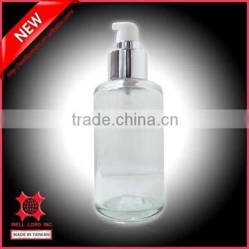 High end frosted glass bottle Hair Care hair conditioner bottle