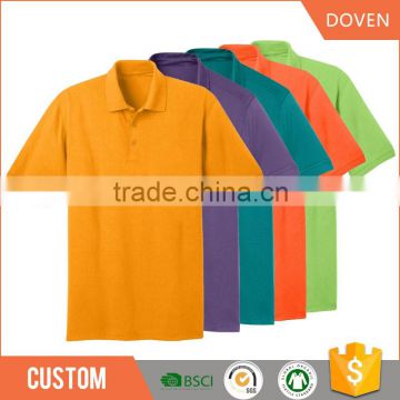 Wholesale promotional plain blank polo shirt