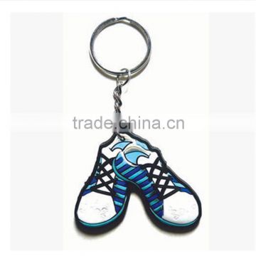 Professional 2d pvc keyring