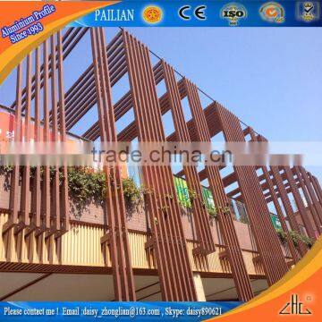 New Case ! Building construction material aluminium composite ,large aluminium profile tube 200*100mm /Foshan aluminium factory