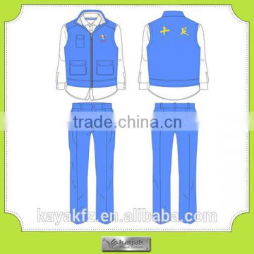 custom design cotton vest producer