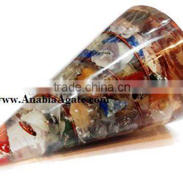 Chakra Orgone Antenna :Wholesale Healing Antenna : Chakra Layered Orgone Antenna photo-4
