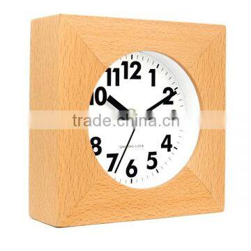 Custom Size Solid Wooden Wall & Table Clock Wholesale