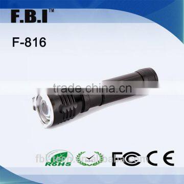 Aluminum Alloy Samsung bulb led Flashlight 240 Lumens with two color case