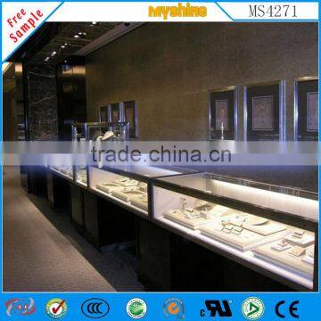 new arrival acrylic jewelry display showcase table