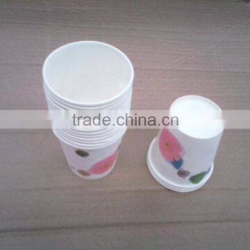 6.5 oz printed disposable paper cup