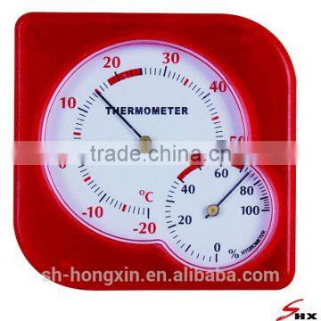 Red Double Dial for Thermometer and Hygrometer