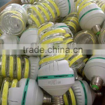 12W 14W 16W 20W 24W 32Wled cob spiral energy saving lamp E27 LED Corn Bulb