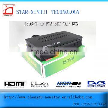 Brazil fta black ISDB-T hd tv box