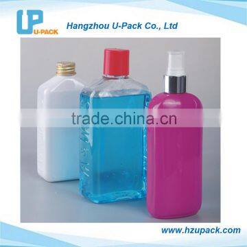 20ml-500ml Oval and square PET bottles for cosmetic plastic package