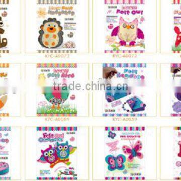 DIY make your own felt foam paper sock crochet knitting sewing wooden bracelets jewelry animal