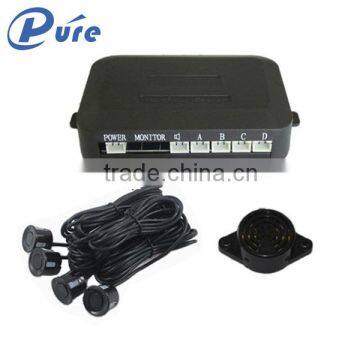 car parking sensor with buzzer alarm /4 sensors car reverse parking sensor without display