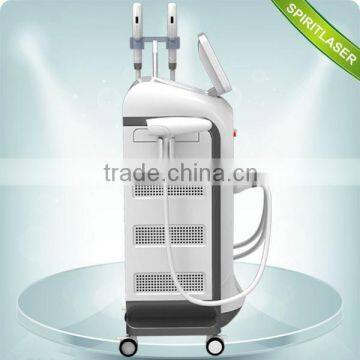 Vertical opt shr + E-light hair removal machine